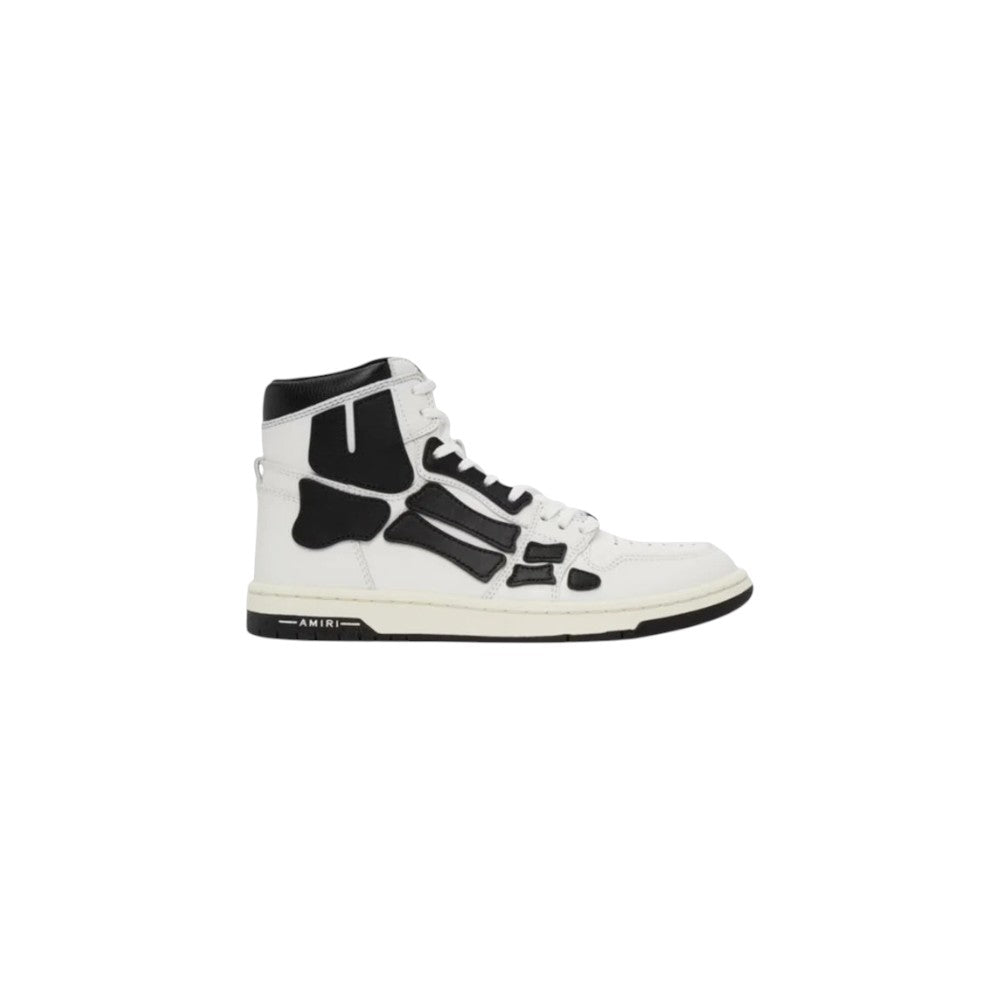 AMIRI SKELETON HIGH WHITE & BLACK