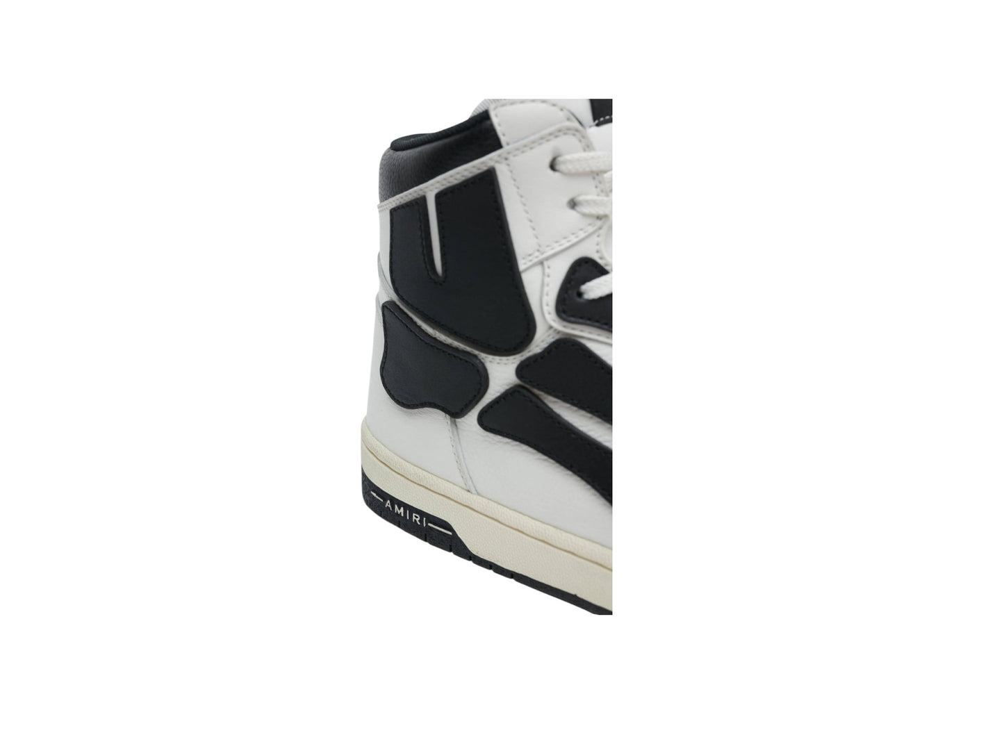 AMIRI SKELETON HIGH WHITE & BLACK