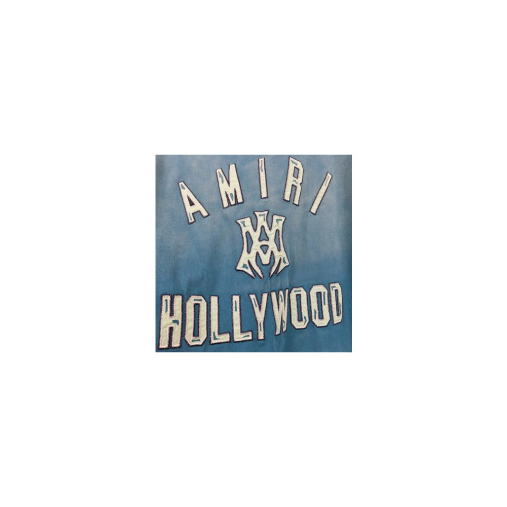 T- SHIRT AMIRI HOLLYWOOD SKATE TEAL GREEN
