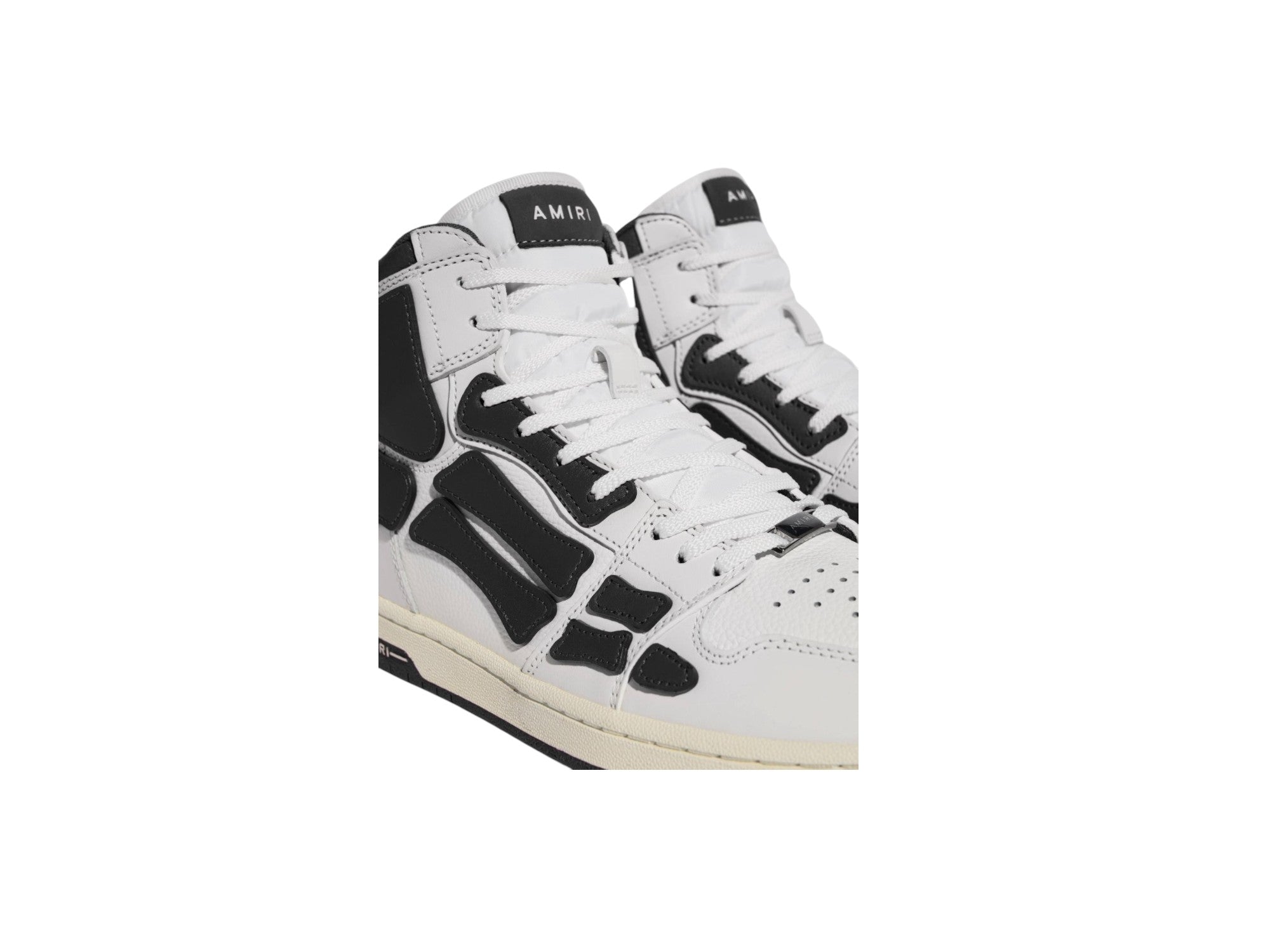 AMIRI SKELETON HIGH WHITE & BLACK