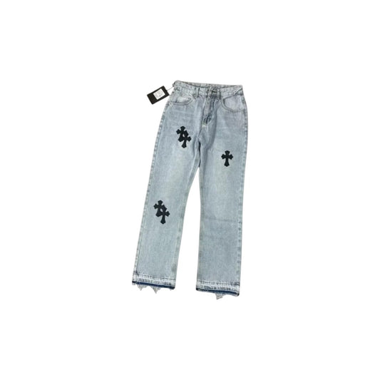 JEANS CHROME HEARTS