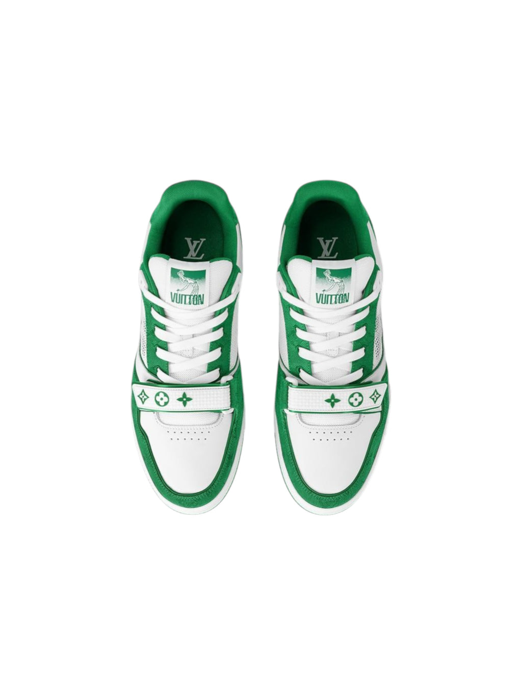 LOUIS VUITTON TRAINER DENIM GREEN