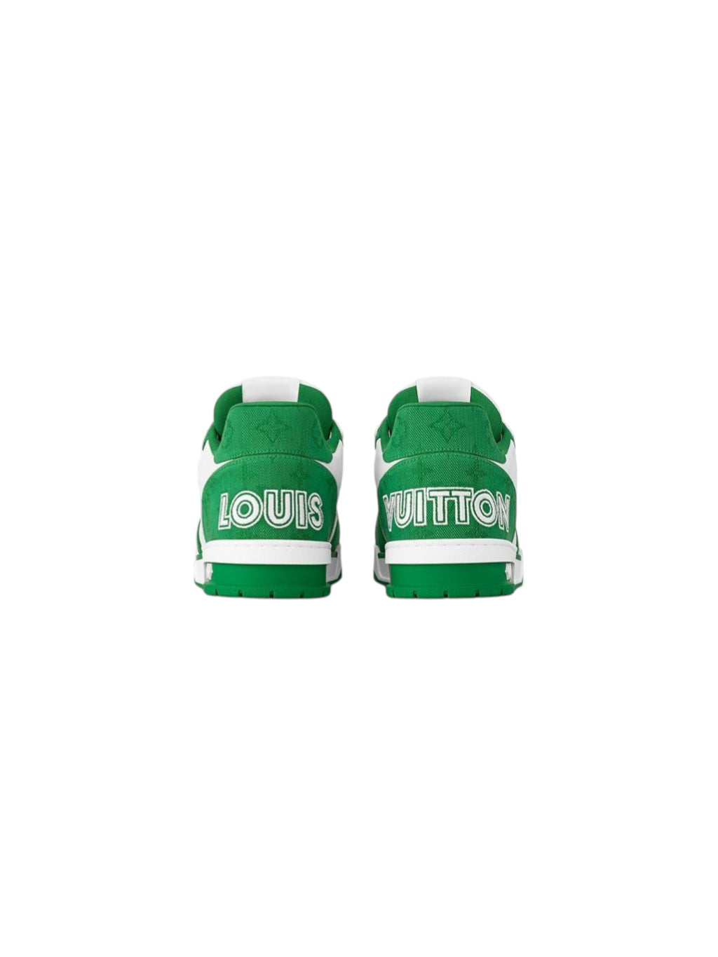 LOUIS VUITTON TRAINER DENIM GREEN
