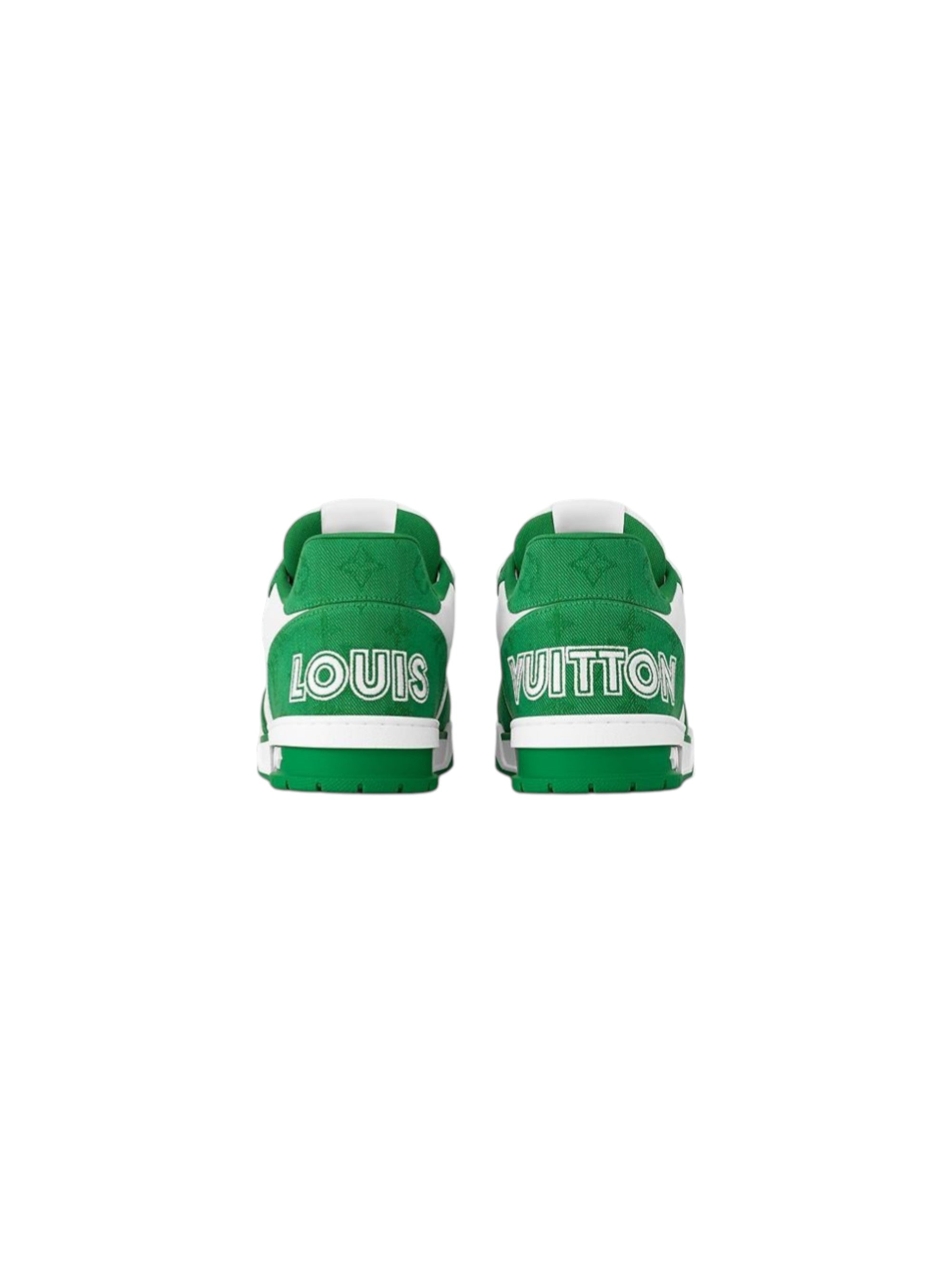 LOUIS VUITTON TRAINER DENIM GREEN